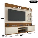 Ver imagem 5 de Estante Home Theater para Sala Televisão até 50 polegadas - Mod.2018