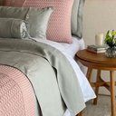 Ver imagem 2 de Jogo de Cama Lino Gris King Blue Gardenia