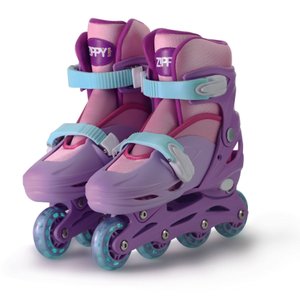 Patins In Line Ajustável Rosa Zippy Toys:30 a 33