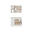 Ver imagem 2 de Cozinha Modulada Carraro 2 Peças Bella C2P50 Branco