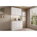 Ver imagem 1 de Cozinha Modulada Carraro 2 Peças Bella C2P50 Branco