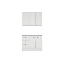 Ver imagem 3 de Cozinha Modulada Carraro 2 Peças Bella C2P50 Branco