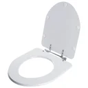Ver imagem 2 de Assento Sanitário em MDF Gunna Branco para bacia Eternit