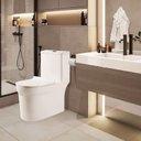 Ver imagem 3 de Vaso Sanitário Monobloco Esmaltado Kit Completo Xambre Mx101 Cor:branco