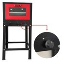 Ver imagem 4 de Forno a Gás Cefaz Linha Chef Vermelho 133 Litros com Cavalete