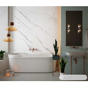 Ver imagem 2 de Adesivo Lavável Imita Granito/mármore Calacata Lux - Medidas Personalizada Casa Harmonia