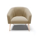 Ver imagem 4 de Cadeira Sala de Jantar Pé Palito Natural Kit 2 Stella Suede D03 - D’Rossi