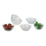 Jogo De Sobremesa Bowl Tigela Petisco 6 Peças Em Vidro 250ml - 2