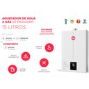 Ver imagem 5 de Aquecedor de Água a Gás Digital Rheem 15 Litros Gn Bivolt Branco