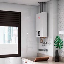 Aquecedor de Água a Gás Digital Rheem 15 Litros Gn Bivolt Branco - 7