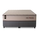 Ver imagem 6 de Conjunto Cama Box Espuma San Diego Bege King 193x203x67