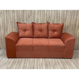 Sofá 2 e 3 Lugares Terracota 604 Porto - 3