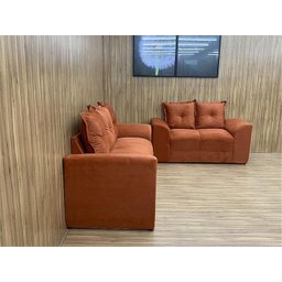 Sofá 2 e 3 Lugares Terracota 604 Porto - 2
