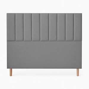 Cabeceira Estofada Casal Rebeca 140 Cm Tecido Suede - Dritex:grafite