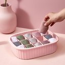 Ver imagem 4 de Organizador de Gavetas, Meias, Calcinhas, Bijuterias C- 15 Divisórias Linha Loft Rosa