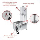 Ver imagem 3 de Serra Fita De Bancada Açougue Osso Carne Elétrica Delta Gril 1026:Bivolt 110/220V