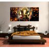 Quadro Decorativo 122x60 Sala Quarto Lord Ganesha Elefante - 2