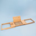 Ver imagem 4 de Bandeja de Banheira em Bambu Extensível - Oikos