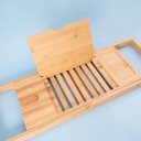 Ver imagem 5 de Bandeja de Banheira em Bambu Extensível - Oikos