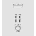 Ver imagem 7 de Mecanismo Completo Entrada Pop Flux/Saida Dual Flush Universal Censi - 9507 | 9507 - Dual Flush