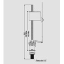 Ver imagem 5 de Mecanismo Completo Entrada Pop Flux/Saida Dual Flush Universal Censi - 9507 | 9507 - Dual Flush