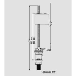 Mecanismo Completo Entrada Pop Flux/Saida Dual Flush Universal Censi - 9507 | 9507 - Dual Flush - 5 Mecanismo Completo Entrada Pop Flux/Saida Dual Flush Universal Censi - 9507 | 9507 - Dual Flush - 5