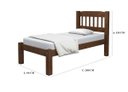 Ver imagem 2 de CAMA SOLTEIRO ITALIA CASTANHO