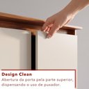 Ver imagem 2 de Armário Multiuso Ideale 2 Portas 3 Prateleiras Cinamomo-Off Tudo de Móveis