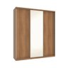 Guarda-Roupa Toluca 3 Portas 1 Espelhado Noce - 1