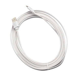 Cabo Lightning Flat Não Enrosca 3 Metros Branco C830 Elg