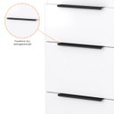 Ver imagem 3 de Gabinete de Aço 3 Gavetas 2 Portas para Pia de 120 Cm Flora