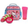 Lancheira Térmica Infantil Escolar Potes Lanche E Garrafinha - Kit Lancheira Menina Jacki Design Kit - 1