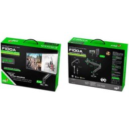 Suporte para Monitor Articulado Gamer 20 a 35 de Mesa F100a Elg - 6