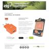 Carregador de Parede 1 Saída USB Bivolt Laranja Wc1Alr Elg - 4