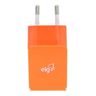 Carregador de Parede 1 Saída USB Bivolt Laranja Wc1Alr Elg - 1