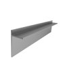 Perfil Rodapé Embutido, Mod "l", Alumínio Epóxi Cinza Fosco , 18 X 30 X 3000 Mm - 1