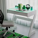 Ver imagem 1 de Escrivaninha para Escritório com Luz Neon 1 Gaveta 73cm Branco