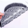 Tapete Limpeza Esfoliante Massageador Pes Costas Ventosa Antiderrapante Banheiro Banho Chuveiro Rela - 4