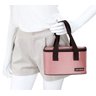 Bolsa térmica essencial rosa com marmita ecologica dupla - 7