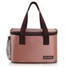 Bolsa térmica essencial rosa com marmita ecologica dupla - 2