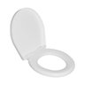 Assento Sanitário Plástico Astra Tov-sck Soft Close Almofadado Branco Tov-sck*br1 - 2