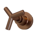 Ver imagem 6 de Kit 2 Acabamento de Registro Rose Gold Fosco Banheiro Padrão Deca