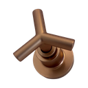 Ver imagem 5 de Kit 2 Acabamento de Registro Rose Gold Fosco Banheiro Padrão Deca