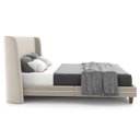 Ver mais imagens de Cama King 195cm com Cabeceira Many P02 Veludo Bege - Mpozenato