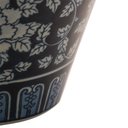 Ver imagem 6 de Potiche Vaso Decorativa em Porcelana Azul e Branco para Sala Quarto Eventos - 34x23cm