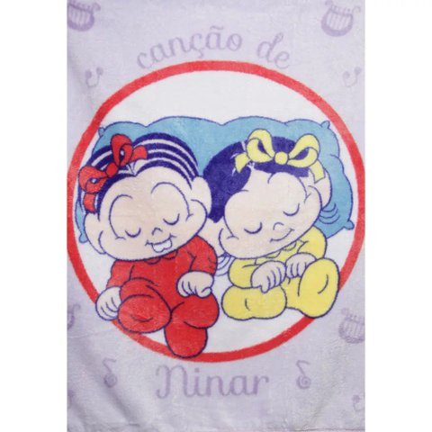 Manta Jolitex Turma Da Mônica 0