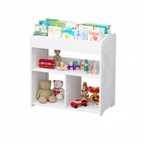 Organizador Infantil de Brinquedos Zoe 100% Mdf (livros) Woodcore