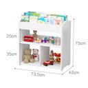 Ver imagem 2 de Organizador Infantil de Brinquedos Zoe 100% Mdf (livros) Woodcore