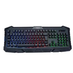 Teclado Gamer Tecrado Para Jogos No Pc com Luzes de Led - 1