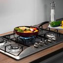 Ver imagem 4 de Cooktop à Gás Suggar 5 Queimadores Inox Bivolt Fg5135Ix
